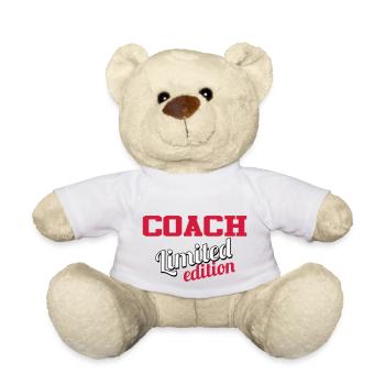 COACH LIMITED EDITION - Teddy Bear - white - Front
