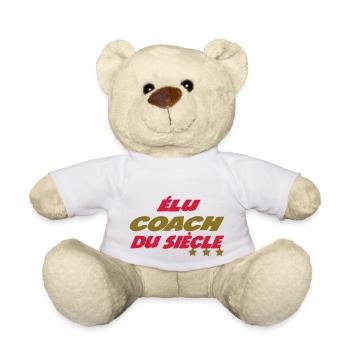 Elu COACH du siècle - Nounours - blanc - Devant