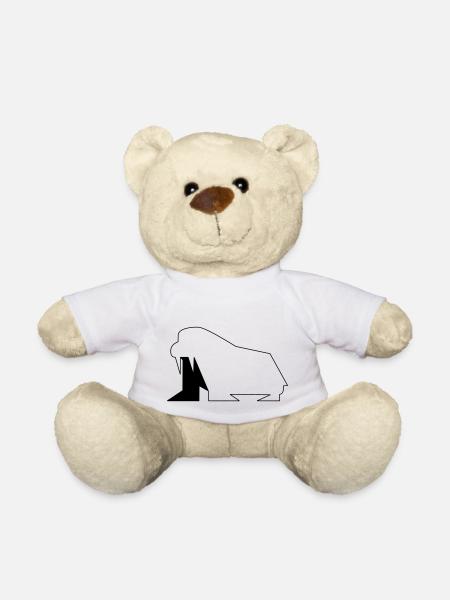 Walrus 02 - Teddy - Weiß