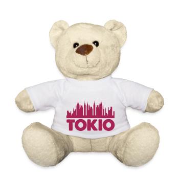 Tokyo - Teddy Bear - white - Front