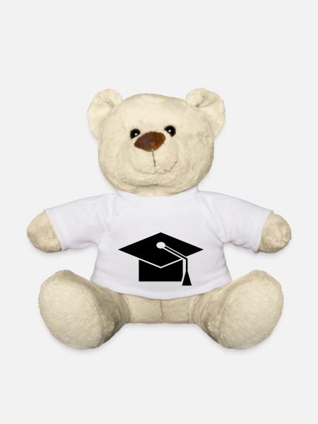 Doktorhut - Teddy - Weiß