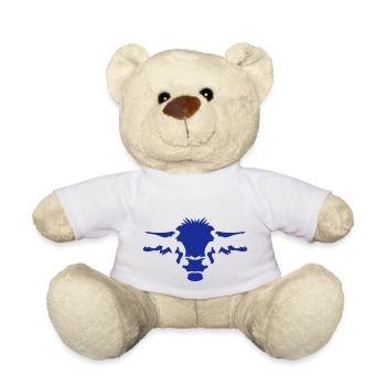 vache tete animal - Nounours - blanc - Devant