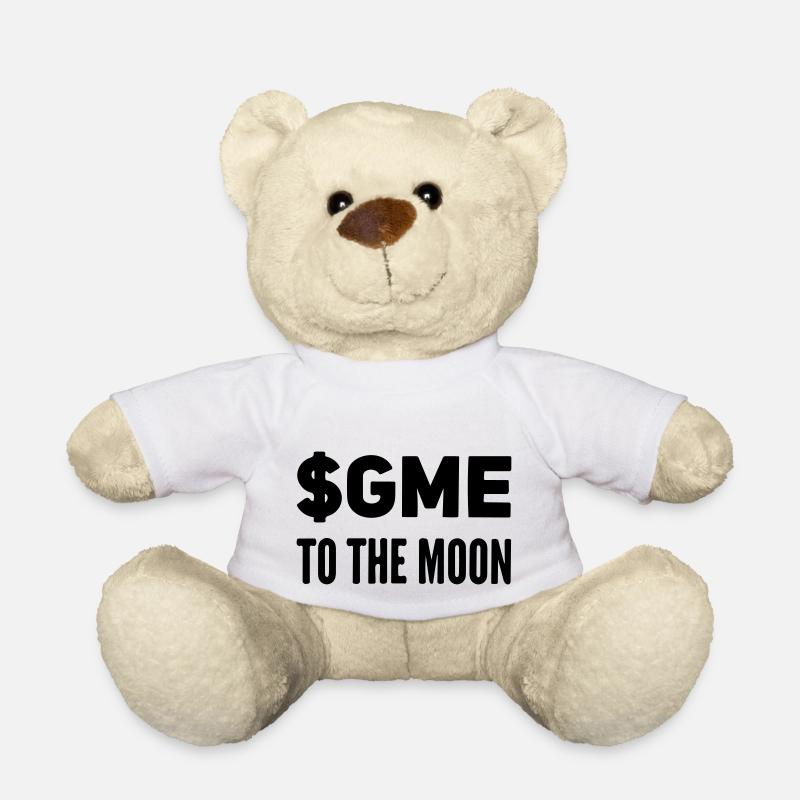 GME WallStreetBets-Aktien - Teddy - Weiß