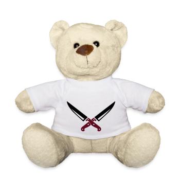 Knife 01 - Teddy Bear - white - Front