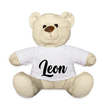 Léon - Nounours - blanc - Devant