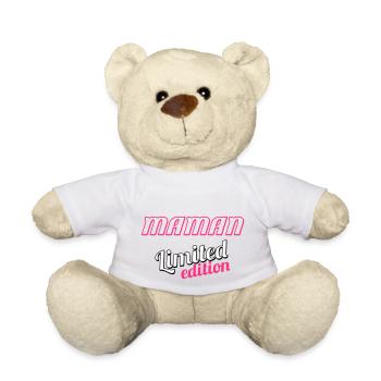 MAMAN LIMITIERTE AUFLAGE - Teddy - Weiß - Vorne