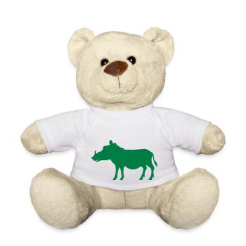 Sanglier - Nounours - blanc - Devant