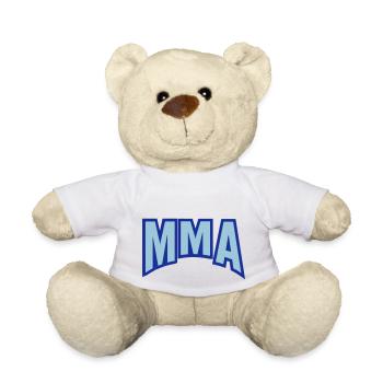 MMA - Teddy Bear - white - Front