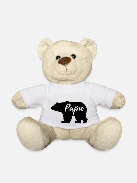 Papa Bär - Teddy - Weiß