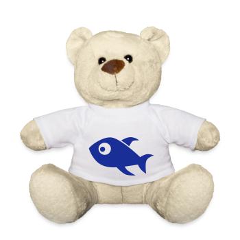 Fisch - Teddy - Weiß - Vorne