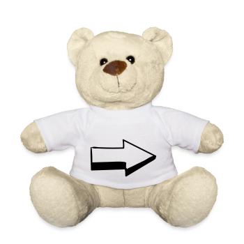 Fléche - Nounours - blanc - Devant