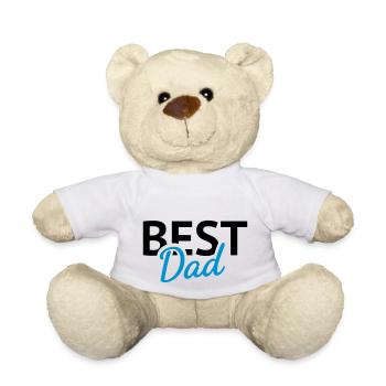 Best Dad - Nounours - blanc - Devant