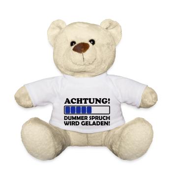 dummer spruch 2 - Teddy - Weiß - Vorne
