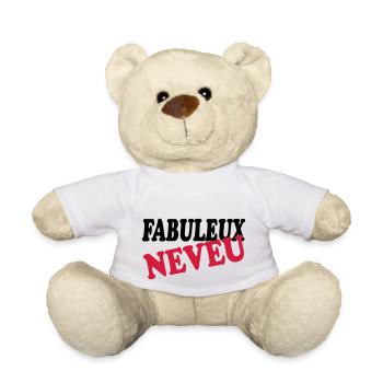 FABULEUX NEVEU - Nounours - blanc - Devant