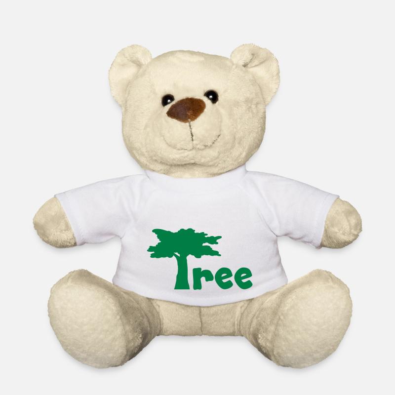 albero - Orsetto - bianco