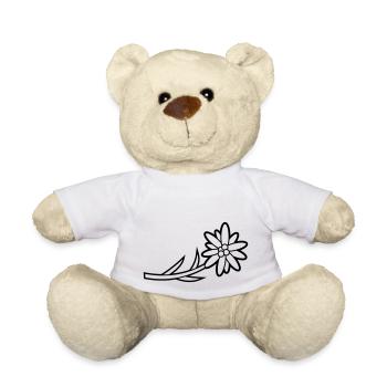 Blumen: Edelweiss - Nounours - blanc - Devant