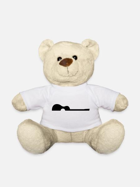 Gitarre - Teddy - Weiß