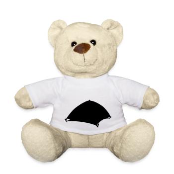 Silhouette Camping Zelt Design - Teddy - Weiß - Vorne