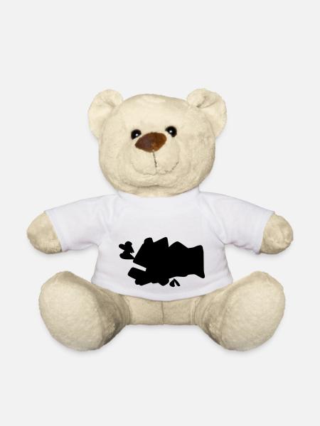 BLACK SPLASH - Teddy - Weiß