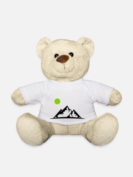 berge - Teddy - Weiß
