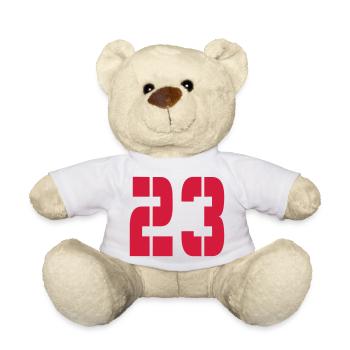 Année de naissance Anniversaire Nouvel An Né en 2023 - Nounours - blanc - Devant