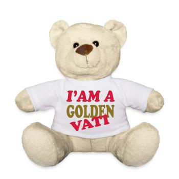 GOLDENER VATI - Teddy - Weiß - Vorne
