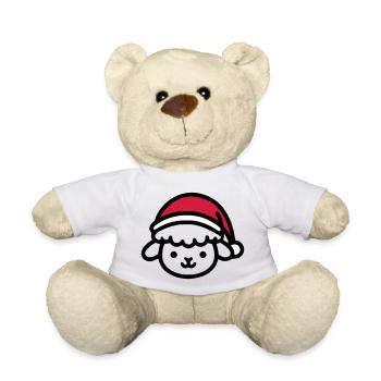 Noël Mignon Mouton - Nounours - blanc - Devant