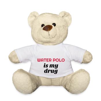 Wasserball / Waterpolo / Water Polo / Sport - Teddy - Weiß - Vorne