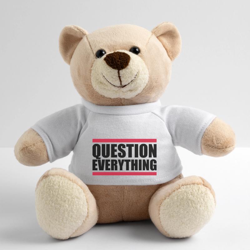 Question Everything bar Teddy Bear