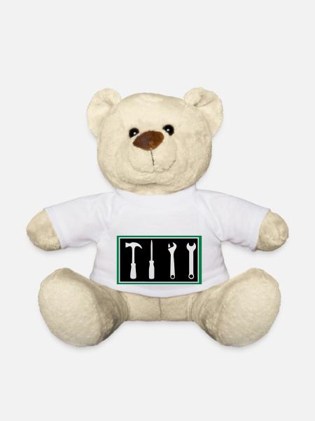 Werkzeug - Teddy - Weiß