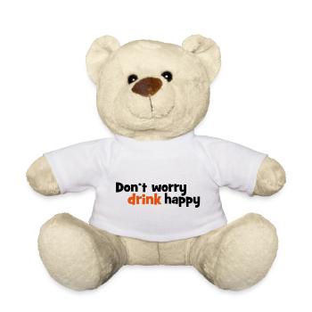 Boire - Nounours - blanc - Devant