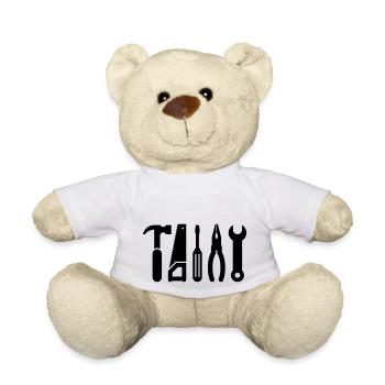 Werkzeuge - Teddy - Weiß - Vorne
