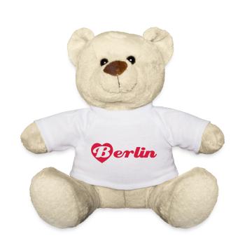 I love Berlin - Teddy Bear - white - Front
