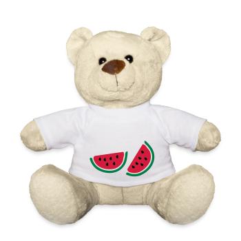 watermelon_fruits demi - Nounours - blanc - Devant