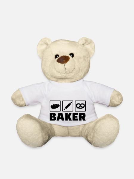 Bäcker - Teddy - Weiß