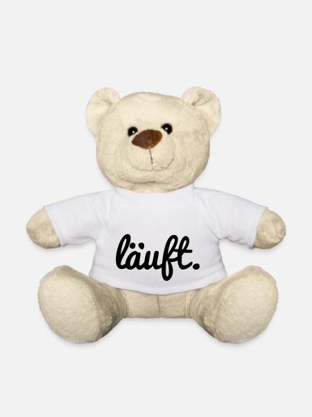 läuft - Teddy - Weiß