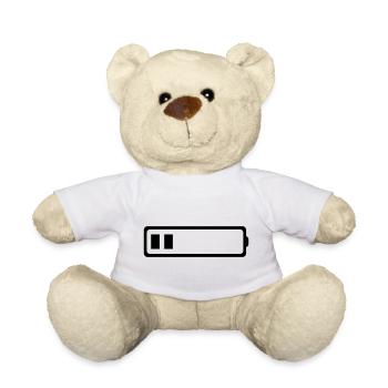 BATTERIE 2 BATONS - Teddy - Weiß - Vorne