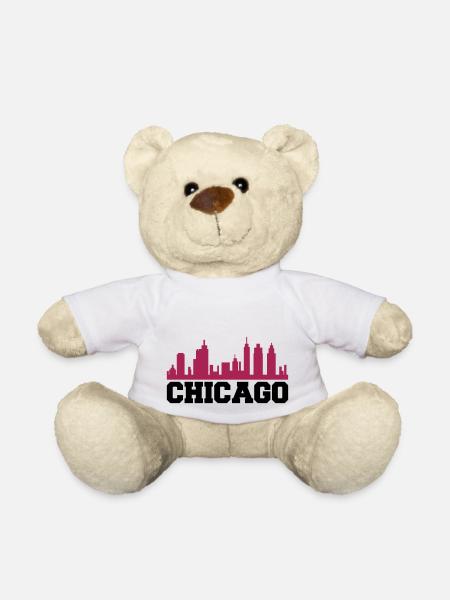 Chicago - Nounours - blanc