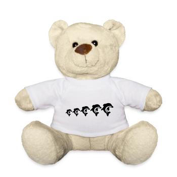 Famille Dolphin - Nounours - blanc - Devant