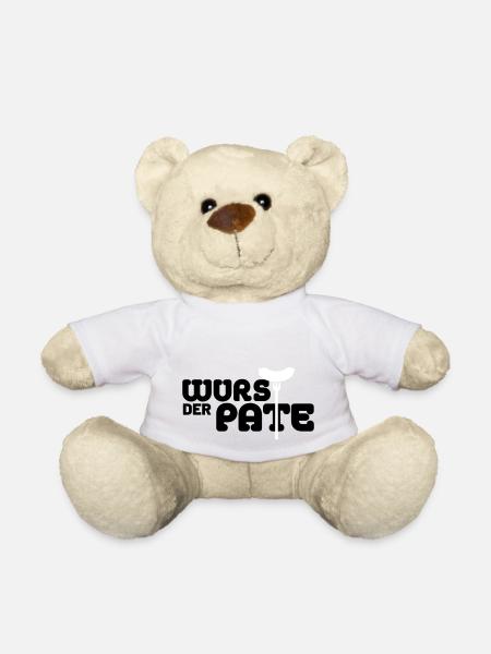 Der Wurstpate - Teddy - Weiß