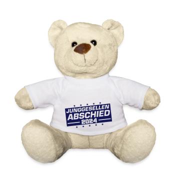 junggesellen abschied 2024 - Teddy - Weiß - Vorne