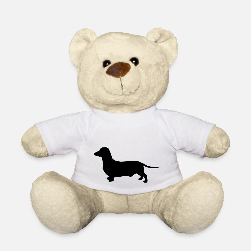 dackel - Teddy - Weiß