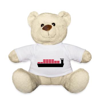 Frachter - Teddy - Weiß - Vorne