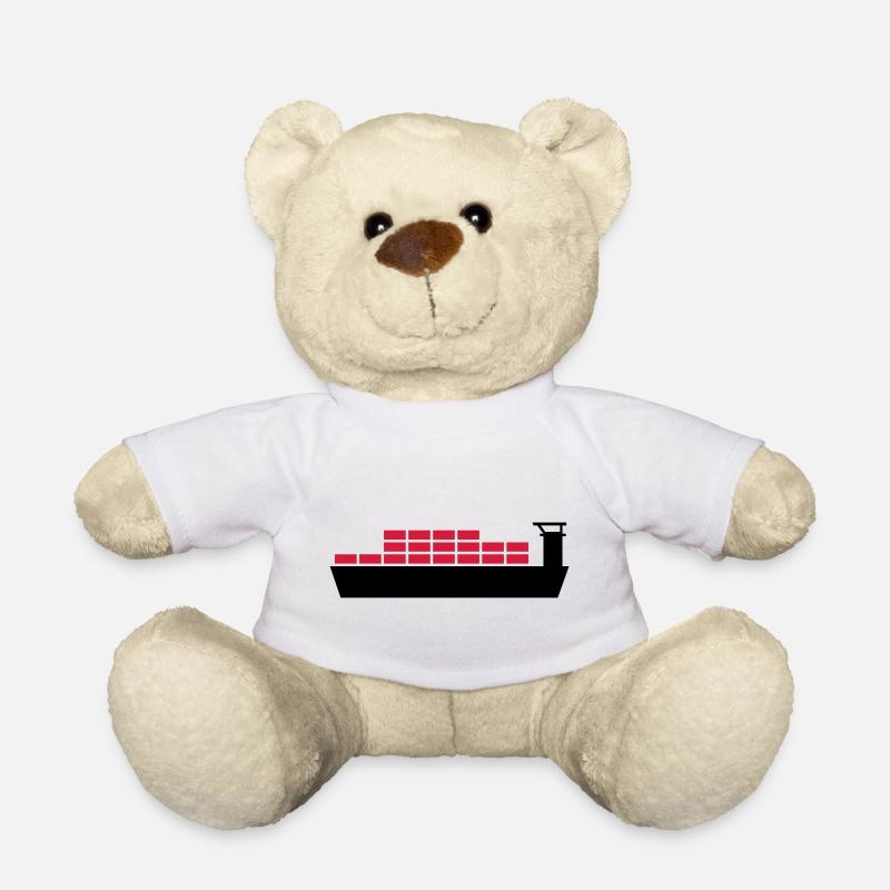 Frachter - Teddy - Weiß