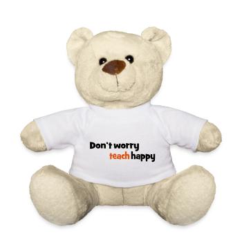 Lehrer - Teddy - Weiß - Vorne
