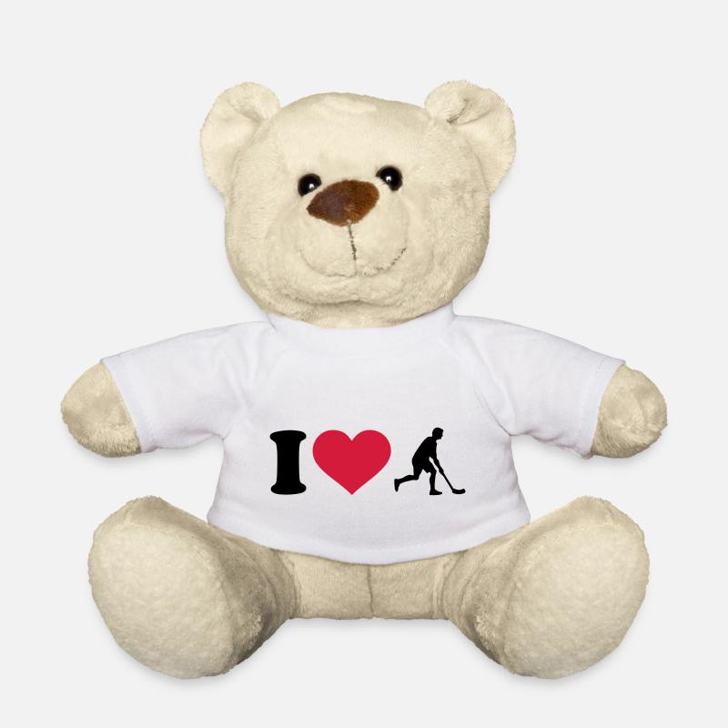 Floorball - Teddy - Weiß