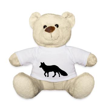 Renard renard - Nounours - blanc - Devant