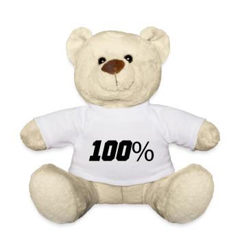 100 - Nounours - blanc - Devant