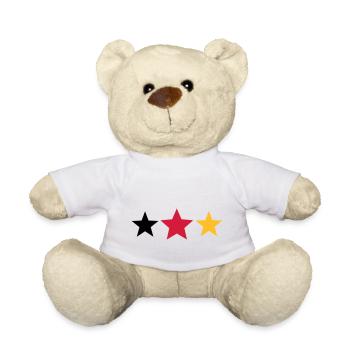 Deutschland - Teddy - Weiß - Vorne