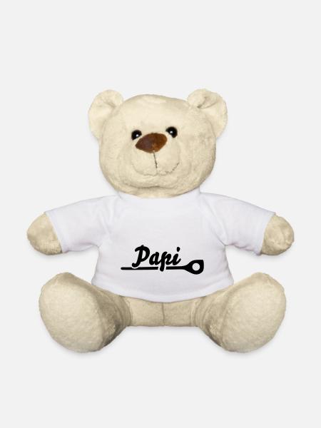Papa - Nounours - blanc